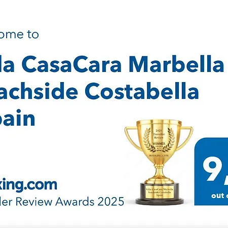 Villa Casacara Beachside Costabella -spain Marbella